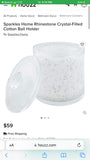 4Piece Sparkles Home Rhinestone Crystal-Filled Bathroom Set